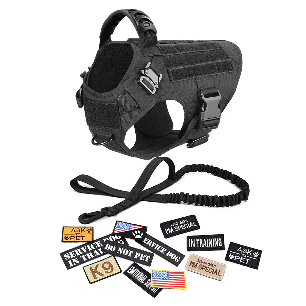 DogPaws® Military-Grade Tactical No-Pull Harness