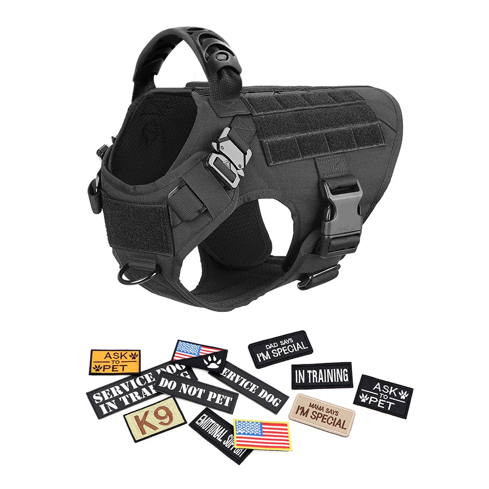 DogPaws® Military-Grade Tactical No-Pull Harness