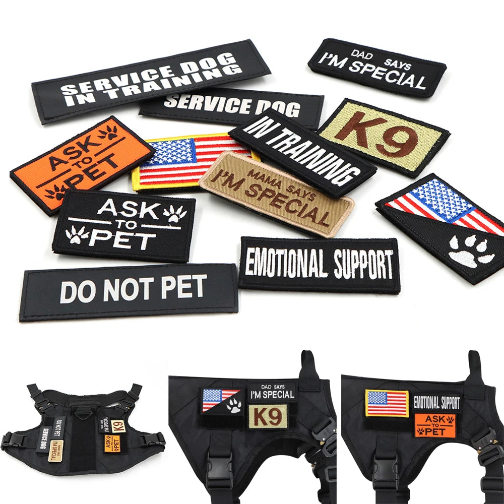 DogPaws® Military-Grade Tactical No-Pull Harness