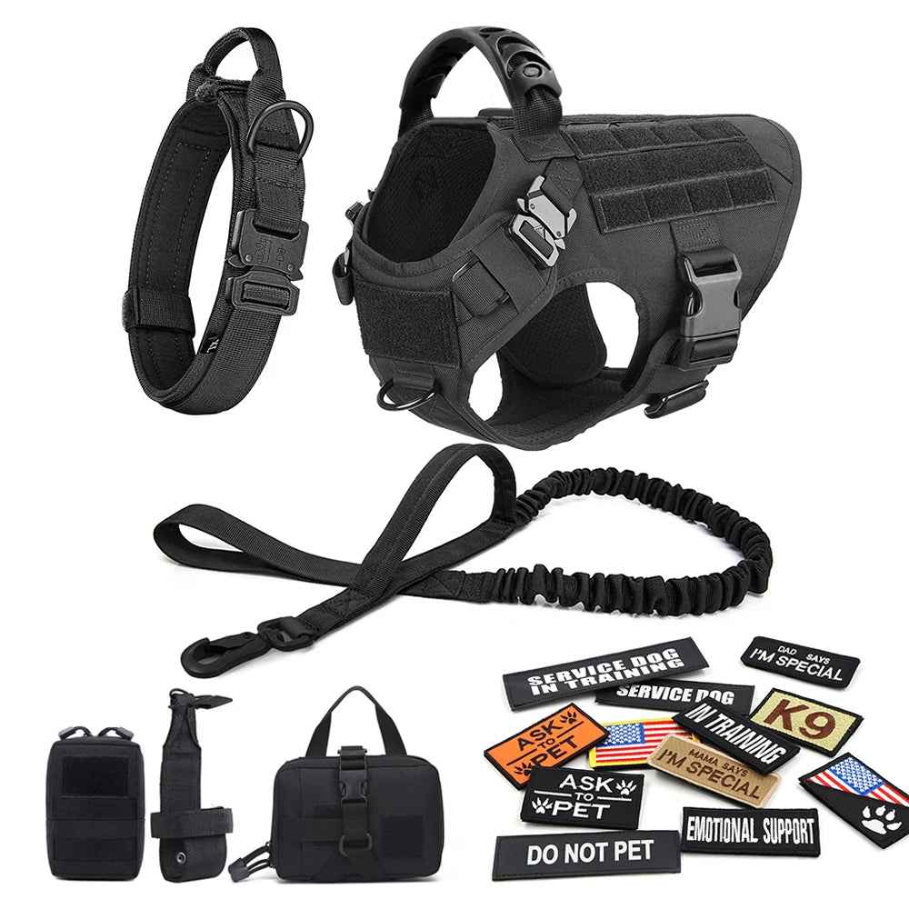 DogPaws® Military-Grade Tactical No-Pull Harness