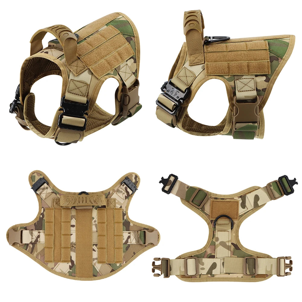 DogPaws® Military-Grade Tactical No-Pull Harness