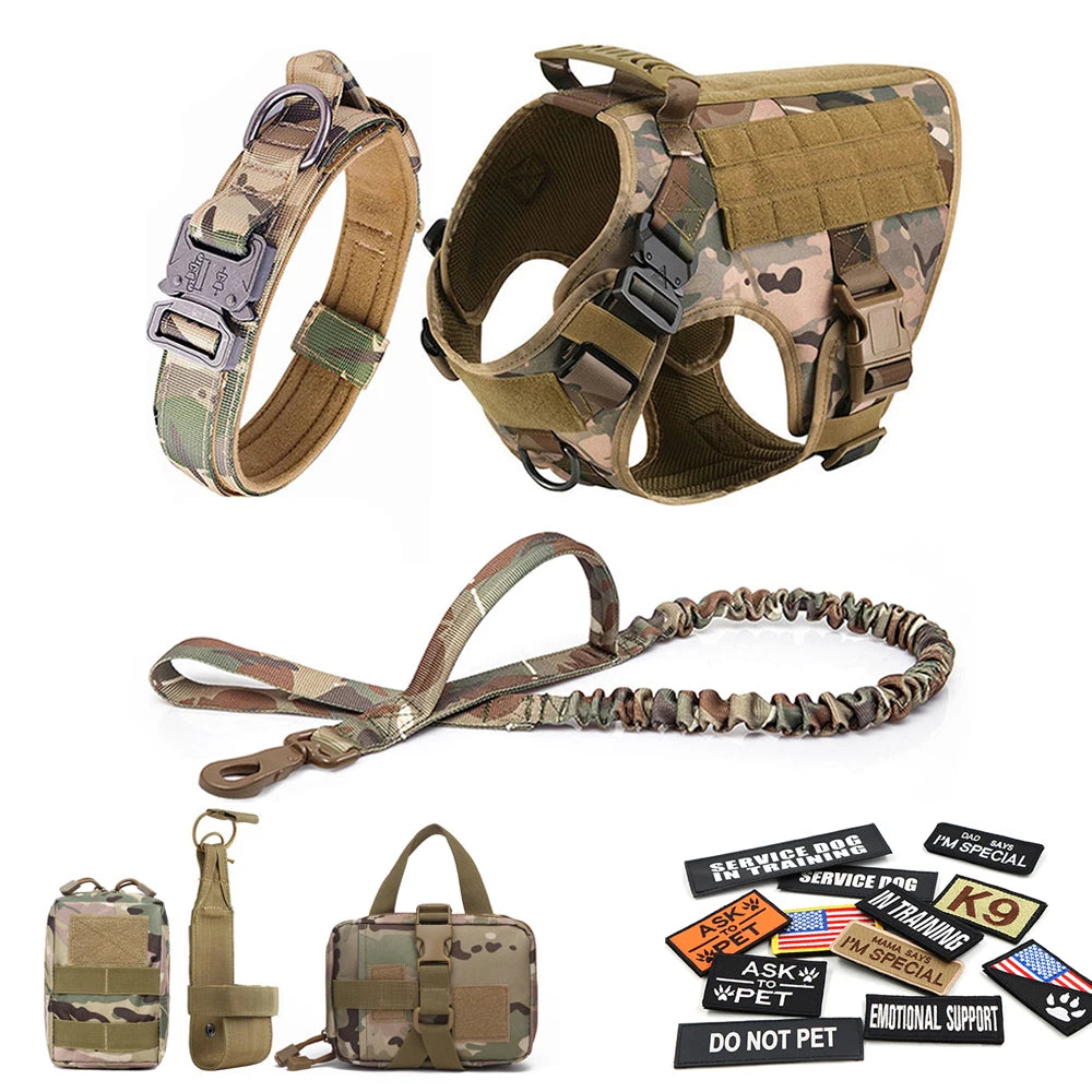 DogPaws® Military-Grade Tactical No-Pull Harness